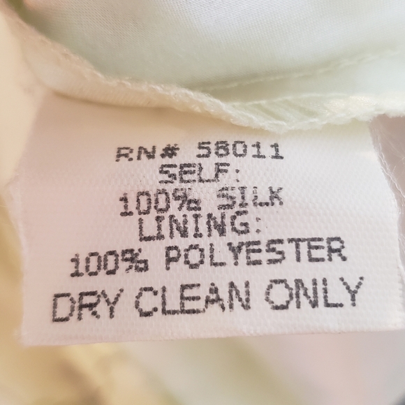 David Meister Yellow Green Silk Floral Halter Ruffle 90s Y2K Dress 4 - Picture 10 of 12